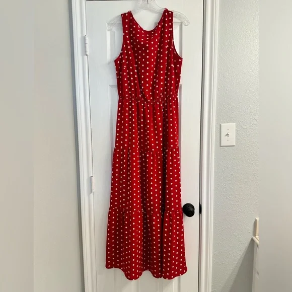 shein polka dot maxi dress New Arrival Spring/Summer Fashionable Backless Polka Dot Maxi Dress For  Women